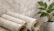 Rouleaux de papier peint à motifs